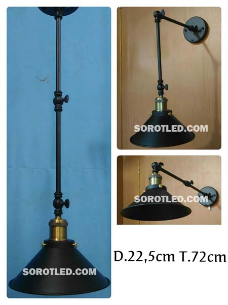 Lampu Gantung Plafon atau Dinding Minimalis 1xE27